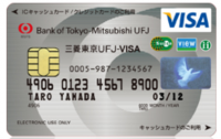 三菱東京UFJ-VISASuica